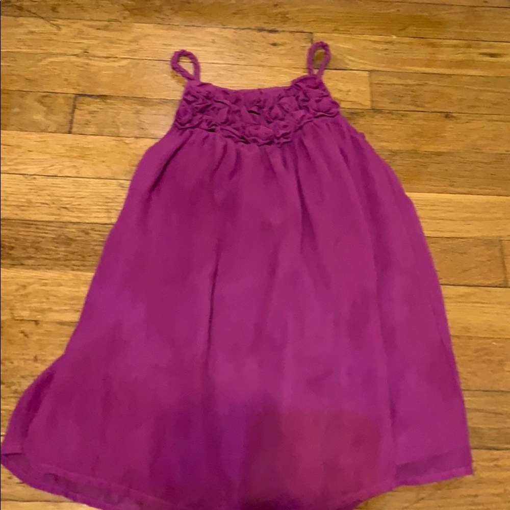 Girls purple dress